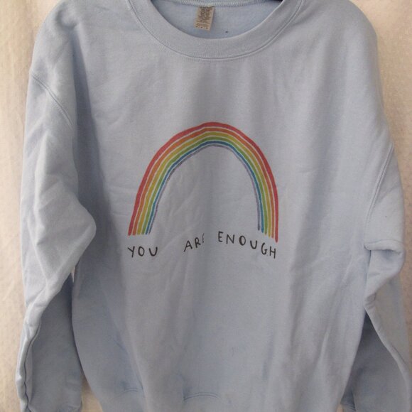 New You are Enough Sweatshirt - M - Picture 1 of 8